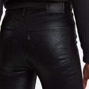 Levi’s Premium Black Snakeskin Pattern